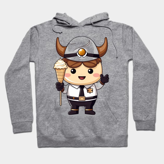 kawaii ice cream cone junk food T-Shirt cute  funny Hoodie by nonagobich